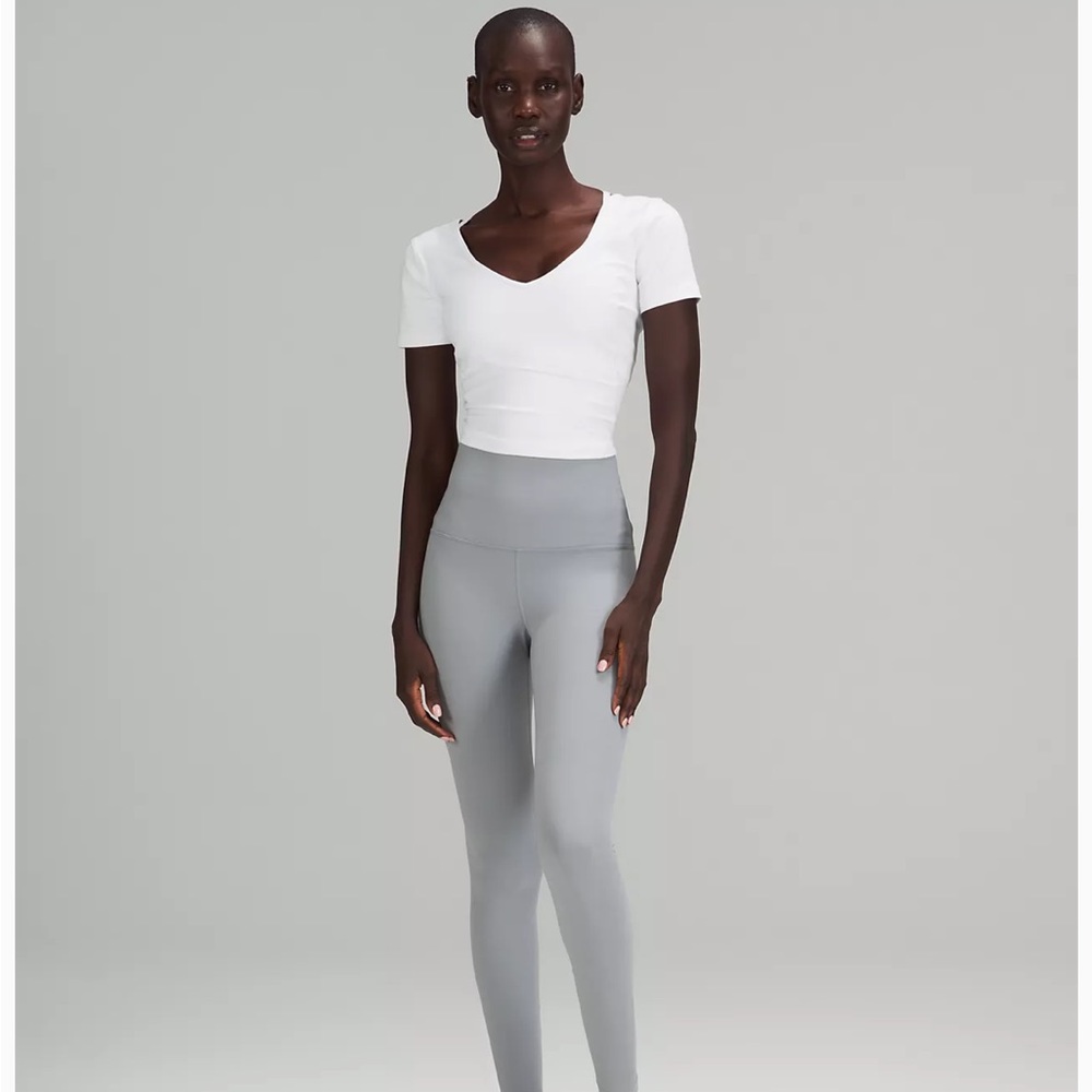 Lululemon Align Tee, White, Size 18.